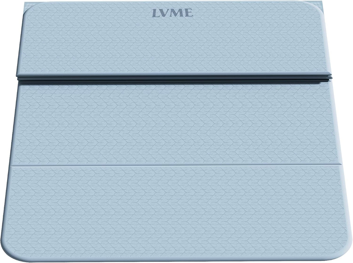 Foldable Yoga Mat 75"x31" – 0.24" Thin | Easy to store & carry – takes little space. Exercise mat: non-slip for home gym. Pilates mat: odor-free & easy-clean.