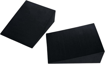 Yoga Block Wedge Yoga Foam Slant Board Calf Stretcher for Wrist and Lower Back Support, Knee Pad, Back Support, Black