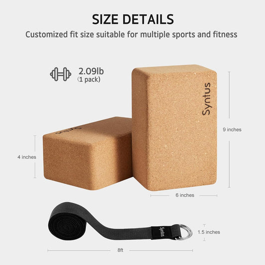 Yoga Block for Fitness, Pilates, Stretching and Toning