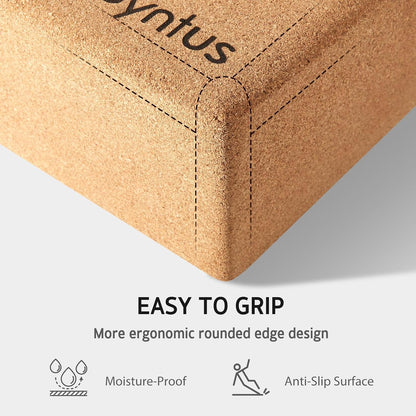 Yoga Block for Fitness, Pilates, Stretching and Toning