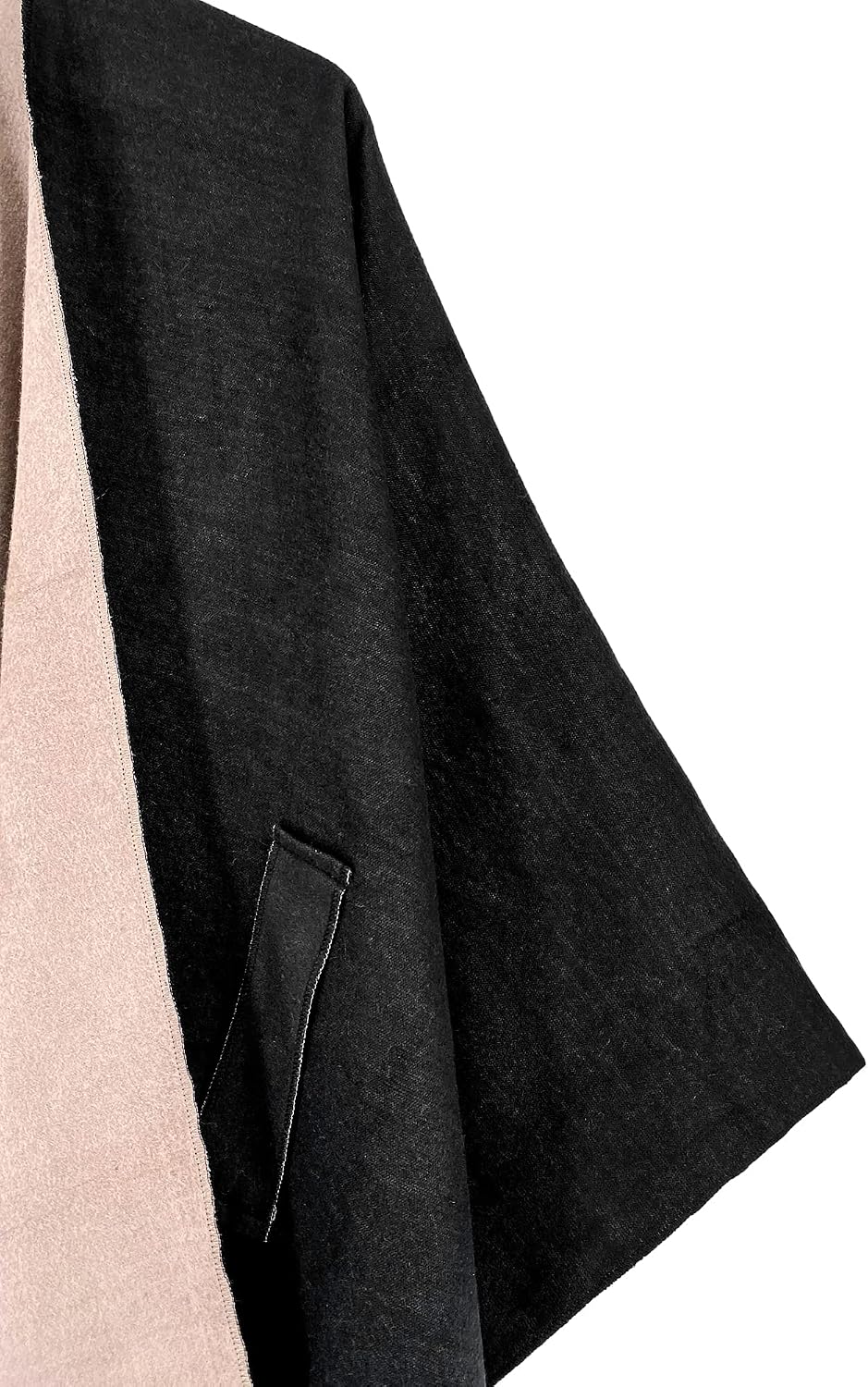 Women Shawl Wrap Poncho Open Front Cardigan Shawl for Fall Winter - Colors A