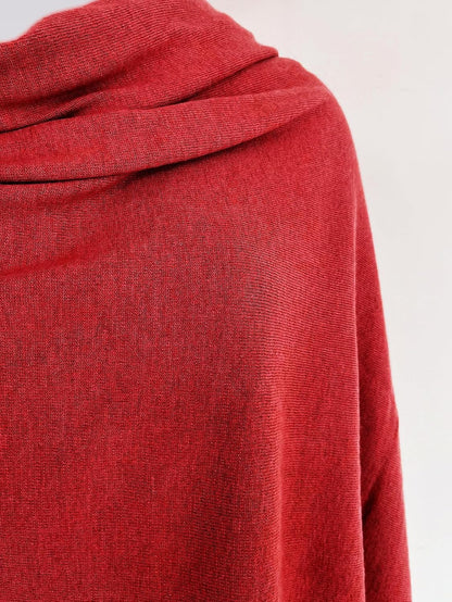 Women Shawl Wrap Poncho Open Front Cardigan Shawl for Fall Winter - Colors A