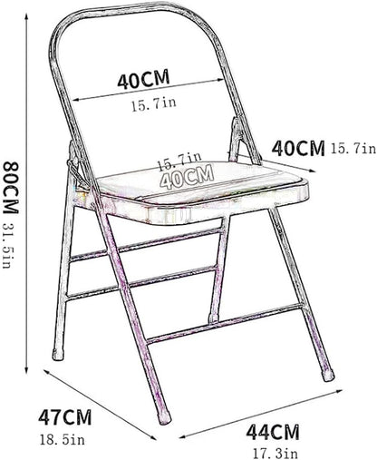 Backless Yoga Chair,Portable Folding Chair for Flexibility and Strength Training, Sturdy Frame,Foldable designhigh Load-Bearing Capacity,Grey-31.5 2 Pieces