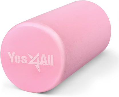 EVA Firm Foam Roller for Back - Round Roller for Exercise, Yoga & Pilates 12/18/24/36 inch