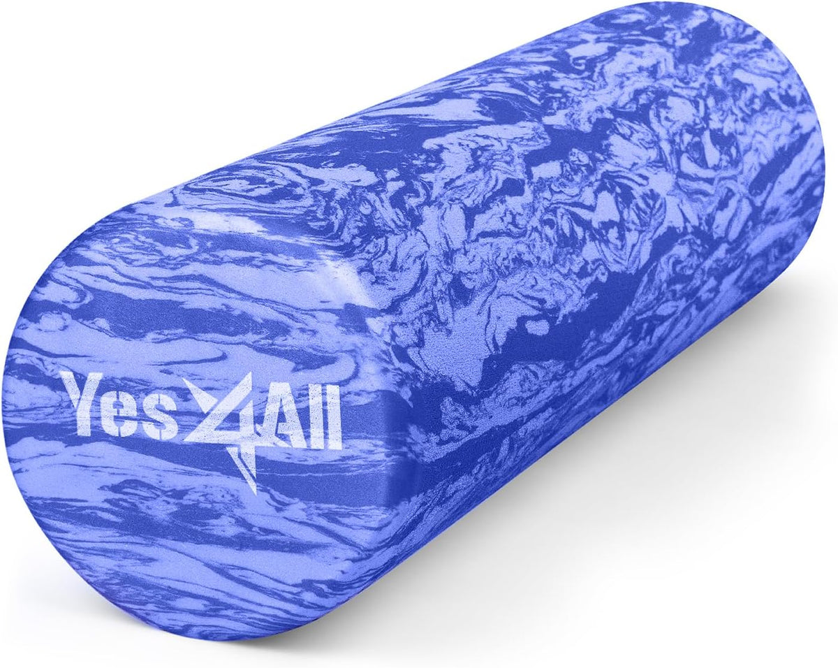 EVA Firm Foam Roller for Back - Round Roller for Exercise, Yoga & Pilates 12/18/24/36 inch