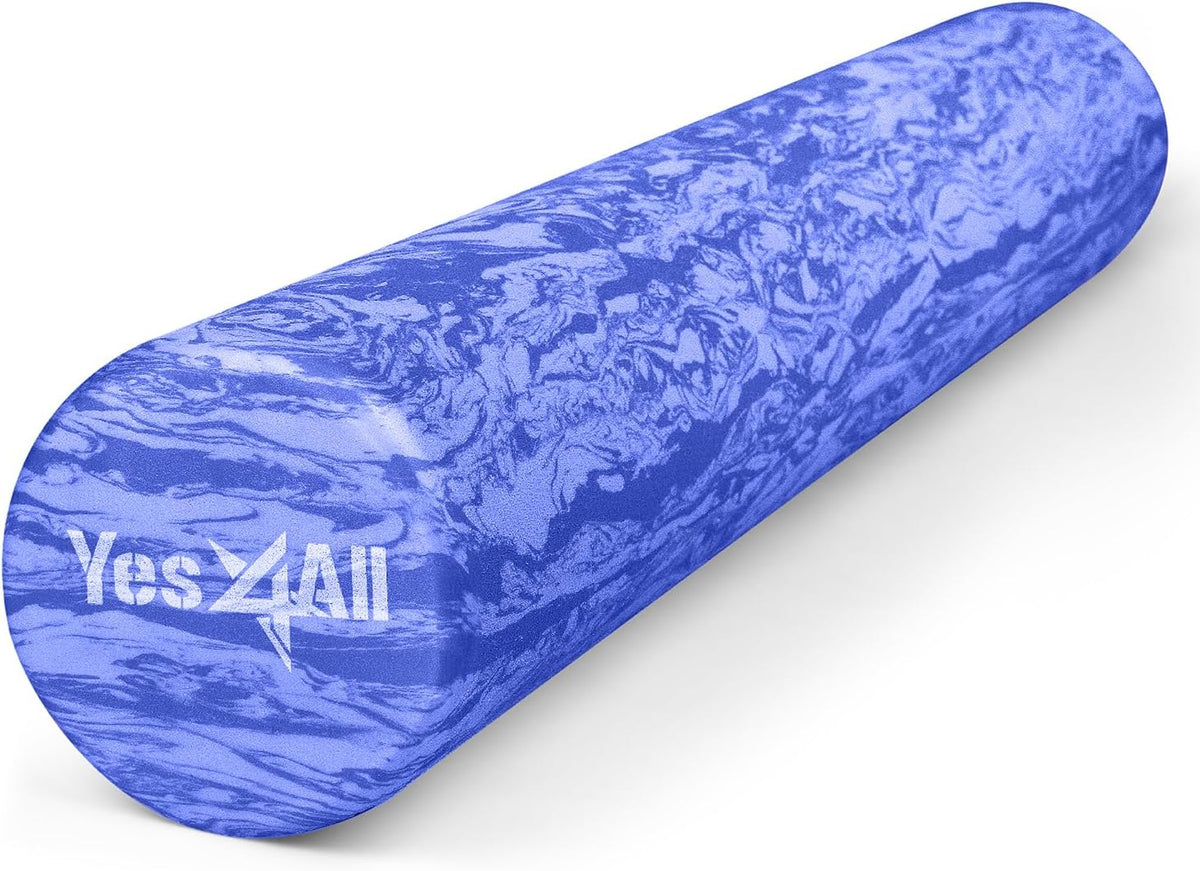 EVA Firm Foam Roller for Back - Round Roller for Exercise, Yoga & Pilates 12/18/24/36 inch