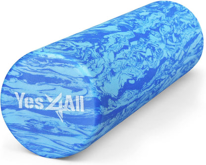 EVA Firm Foam Roller for Back - Round Roller for Exercise, Yoga & Pilates 12/18/24/36 inch