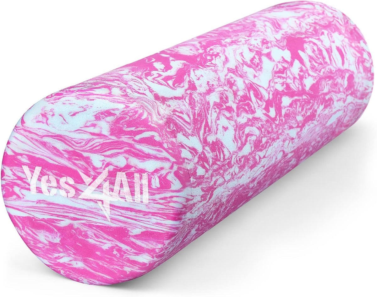 EVA Firm Foam Roller for Back - Round Roller for Exercise, Yoga & Pilates 12/18/24/36 inch