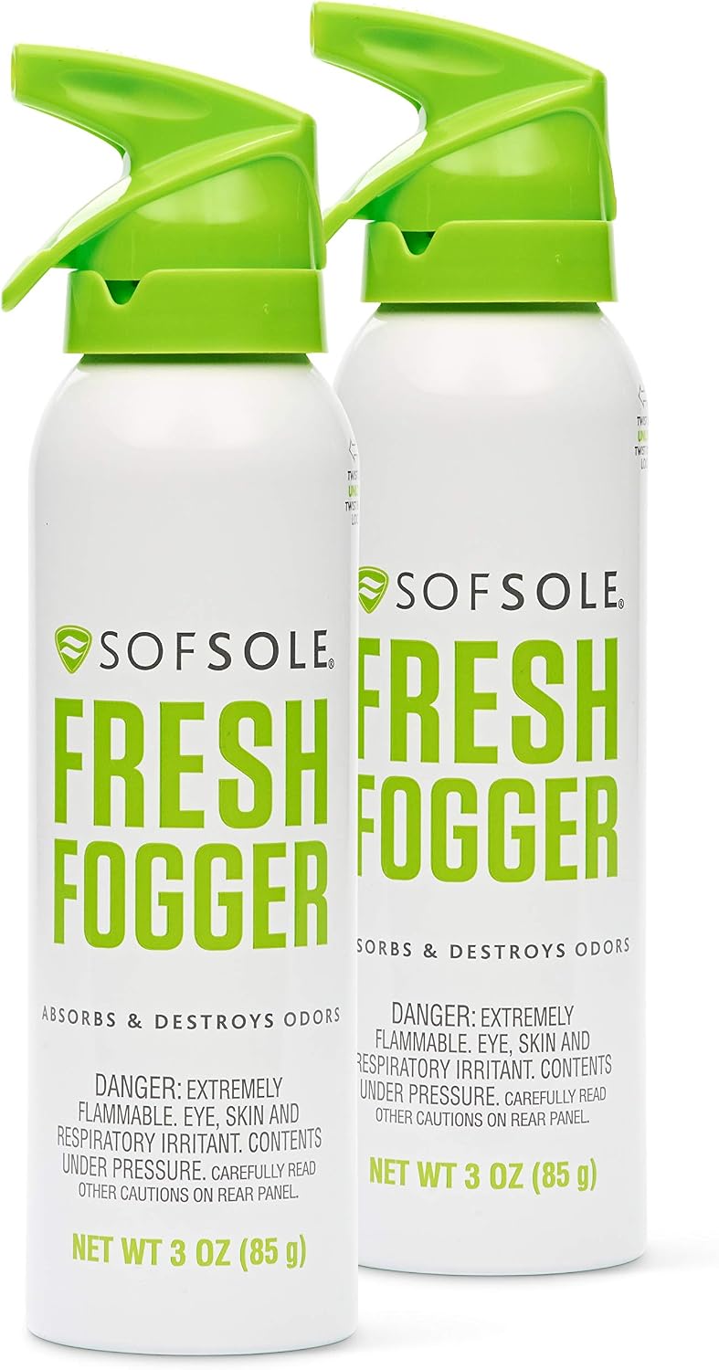 Fresh Fogger Shoe, Gym Bag, and Locker Deodorizer Spray