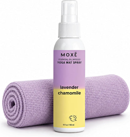 Yoga Mat Cleaner Spray, Rosemary & Lemon Essential Oils, 4oz