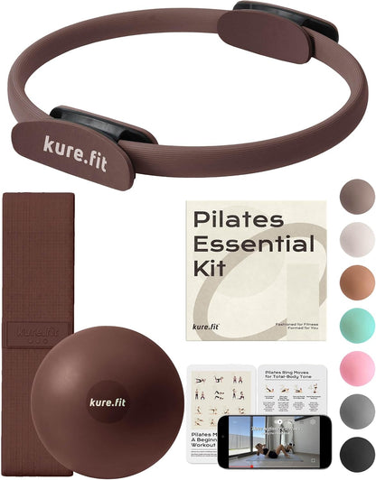 Pilates Kit | Pilates Equipment Set for Home Workouts | Accessories & Guide