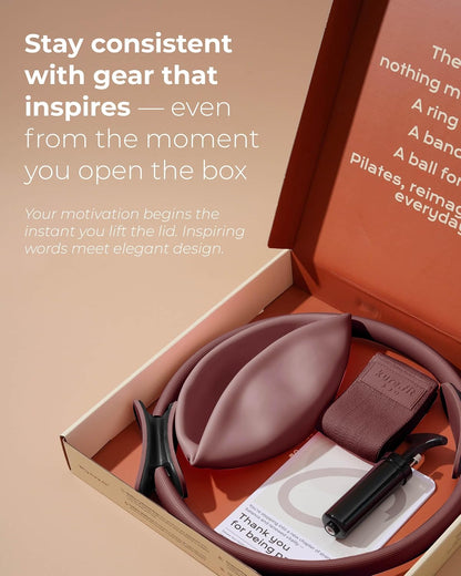 Pilates Kit | Pilates Equipment Set for Home Workouts | Accessories & Guide