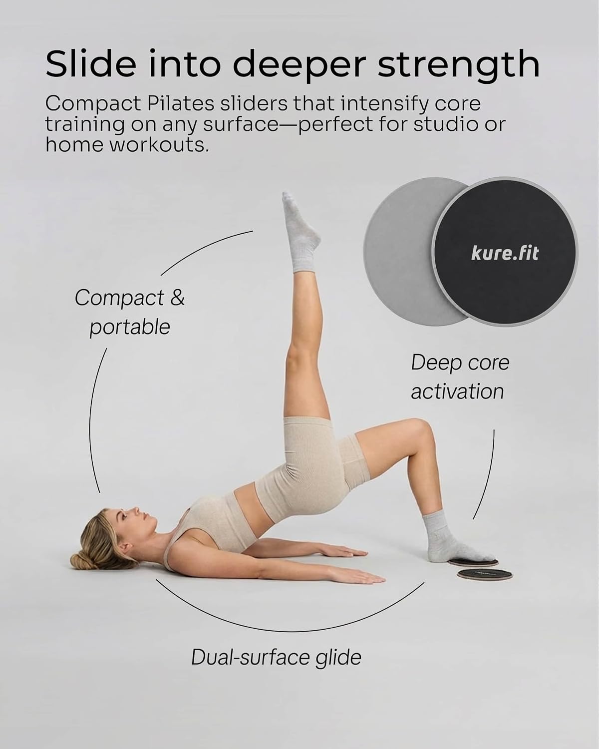Pilates Kit | Pilates Equipment Set for Home Workouts | Accessories & Guide