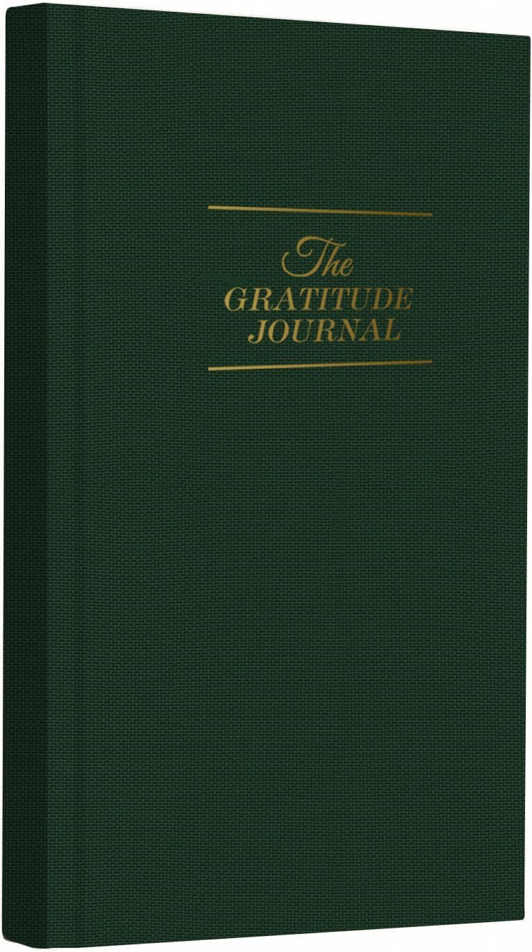 The Gratitude Journal for More Happiness, Optimism, Affirmation & Reflection - An Effective Manifestation Guide Journal, Undated Daily Journals for Women & Men (Beige)