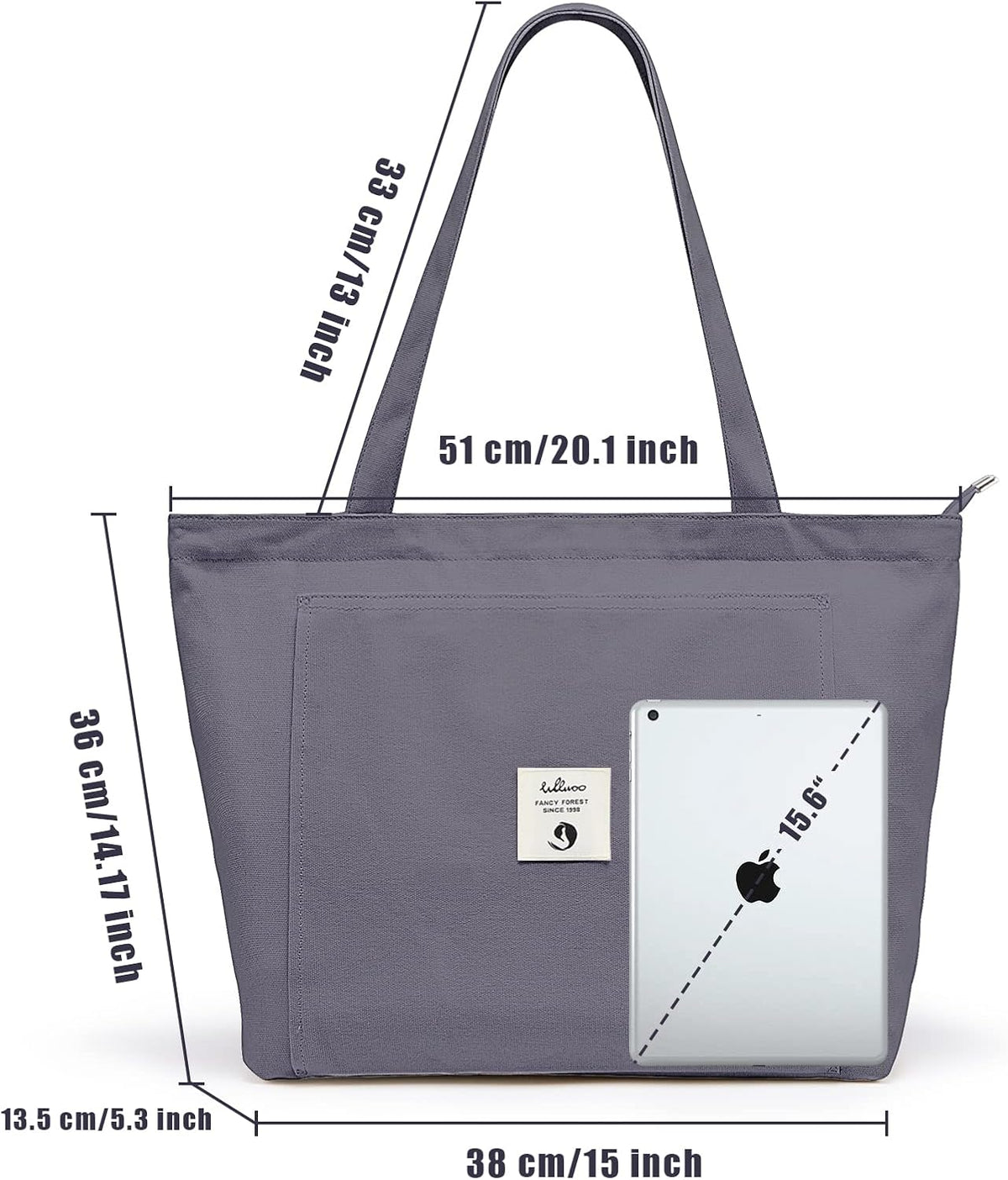 WLLWOO Yoga Mat Carrier Bag for Women Canvas Carryall Tote Gym Pilates