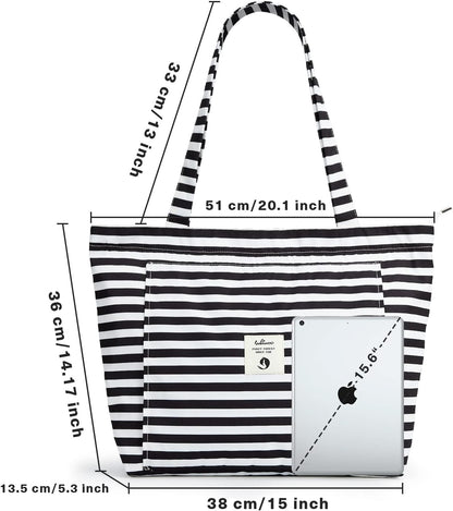 WLLWOO Yoga Mat Carrier Bag for Women Canvas Carryall Tote Gym Pilates