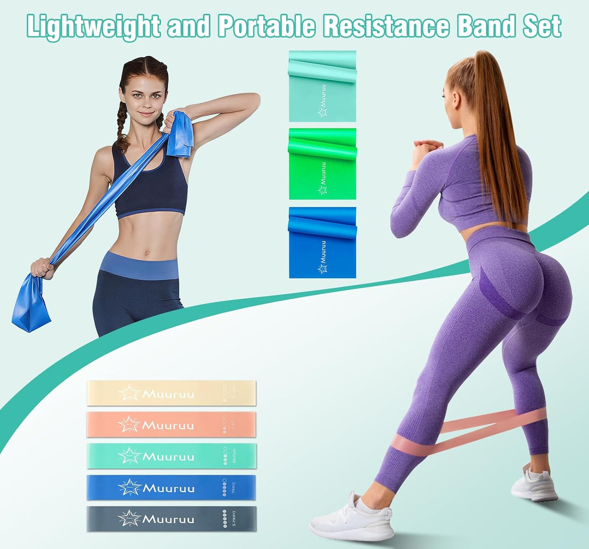 Pilates Kit Equipment, Pilates Ring and Ball for Women Home Workout