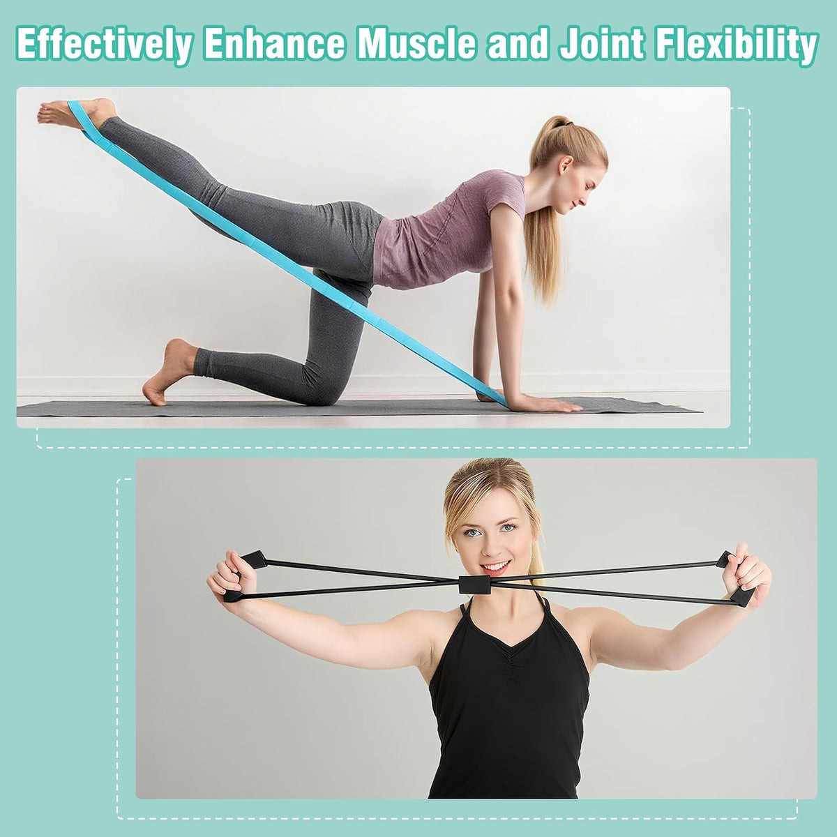 Pilates Kit Equipment, Pilates Ring and Ball for Women Home Workout