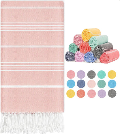 Turkish Beach Towels Vacation Essentials Yoga Blanket Pool Workout Towel Oversized Sand Free Quick Dry Lightweight Meditation Supplies Mat Cover Surf Boat River Float Accessories Gym Excise Stuff
