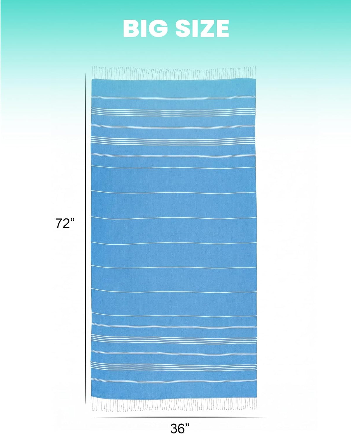 Turkish Beach Towels Vacation Essentials Yoga Blanket Pool Workout Towel Oversized Sand Free Quick Dry Lightweight Meditation Supplies Mat Cover Surf Boat River Float Accessories Gym Excise Stuff