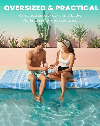 Turkish Beach Towels Vacation Essentials Yoga Blanket Pool Workout Towel Oversized Sand Free Quick Dry Lightweight Meditation Supplies Mat Cover Surf Boat River Float Accessories Gym Excise Stuff