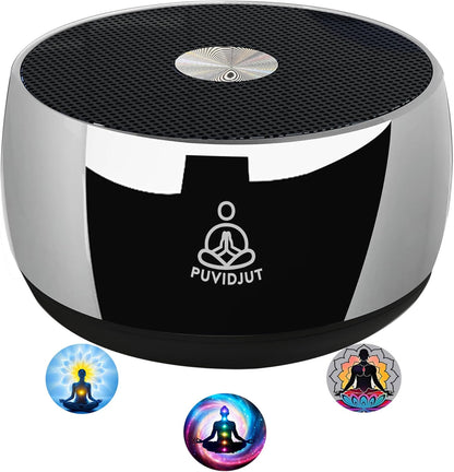 Portable Electronic Tibetan Singing Bowl, 4 Healing Frequencies (417-639Hz)