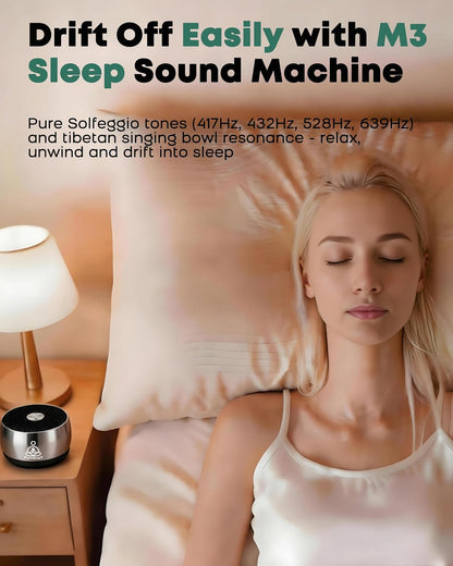 Portable Electronic Tibetan Singing Bowl, 4 Healing Frequencies (417-639Hz)