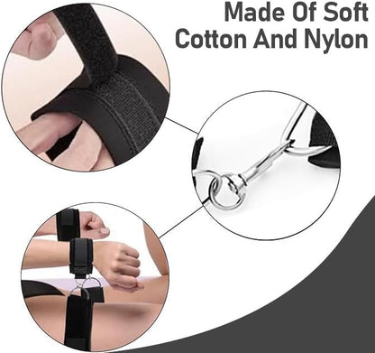 Inflatable Pillow with Adjustable Support Straps - Portable Wedge Cushion for Sleep, Leg Elevation, Back & Knee, Yoga, Travel & Bed Positioning