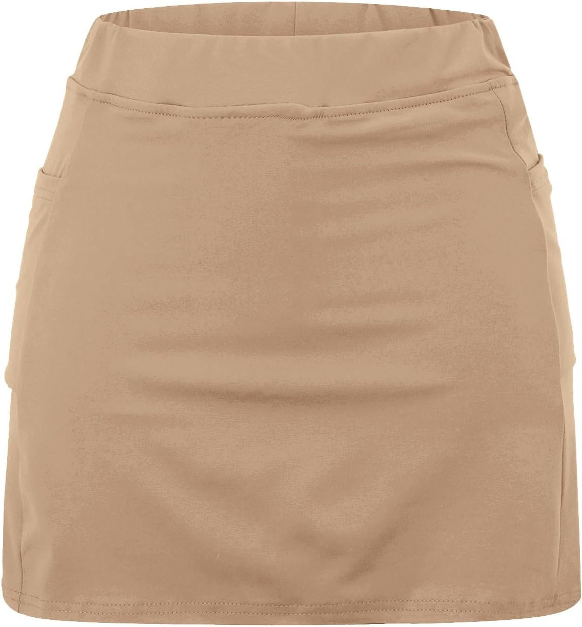 Athletic Yoga Culottes for Women Solid Color Elastic Shorts Summer Lightweight High Waist Skinny Joggers Skirt 2024