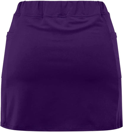 Athletic Yoga Culottes for Women Solid Color Elastic Shorts Summer Lightweight High Waist Skinny Joggers Skirt 2024