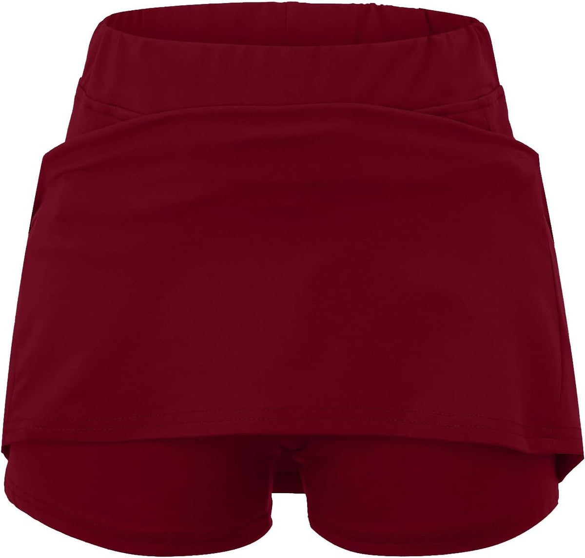 Athletic Yoga Culottes for Women Solid Color Elastic Shorts Summer Lightweight High Waist Skinny Joggers Skirt 2024