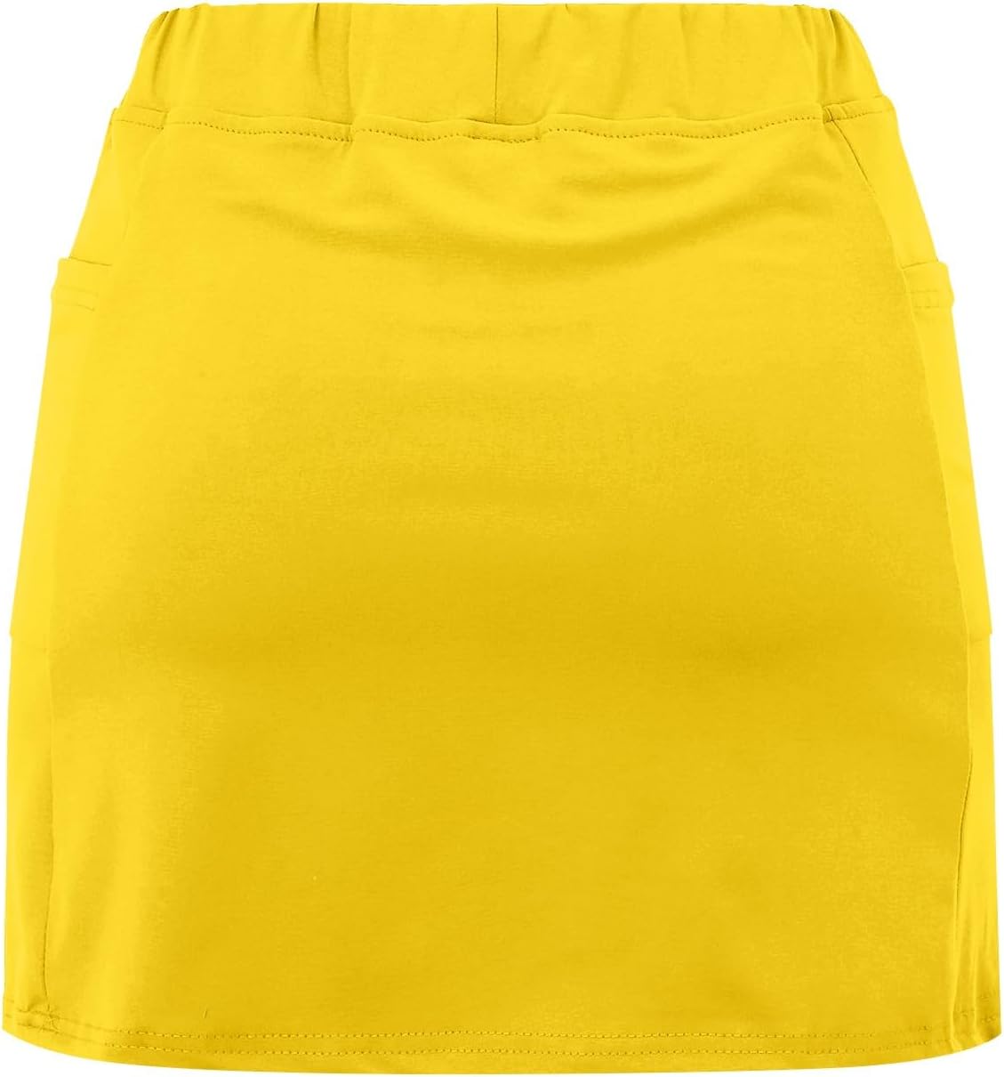 Athletic Yoga Culottes for Women Solid Color Elastic Shorts Summer Lightweight High Waist Skinny Joggers Skirt 2024