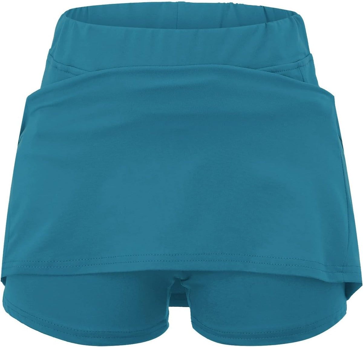 Athletic Yoga Culottes for Women Solid Color Elastic Shorts Summer Lightweight High Waist Skinny Joggers Skirt 2024