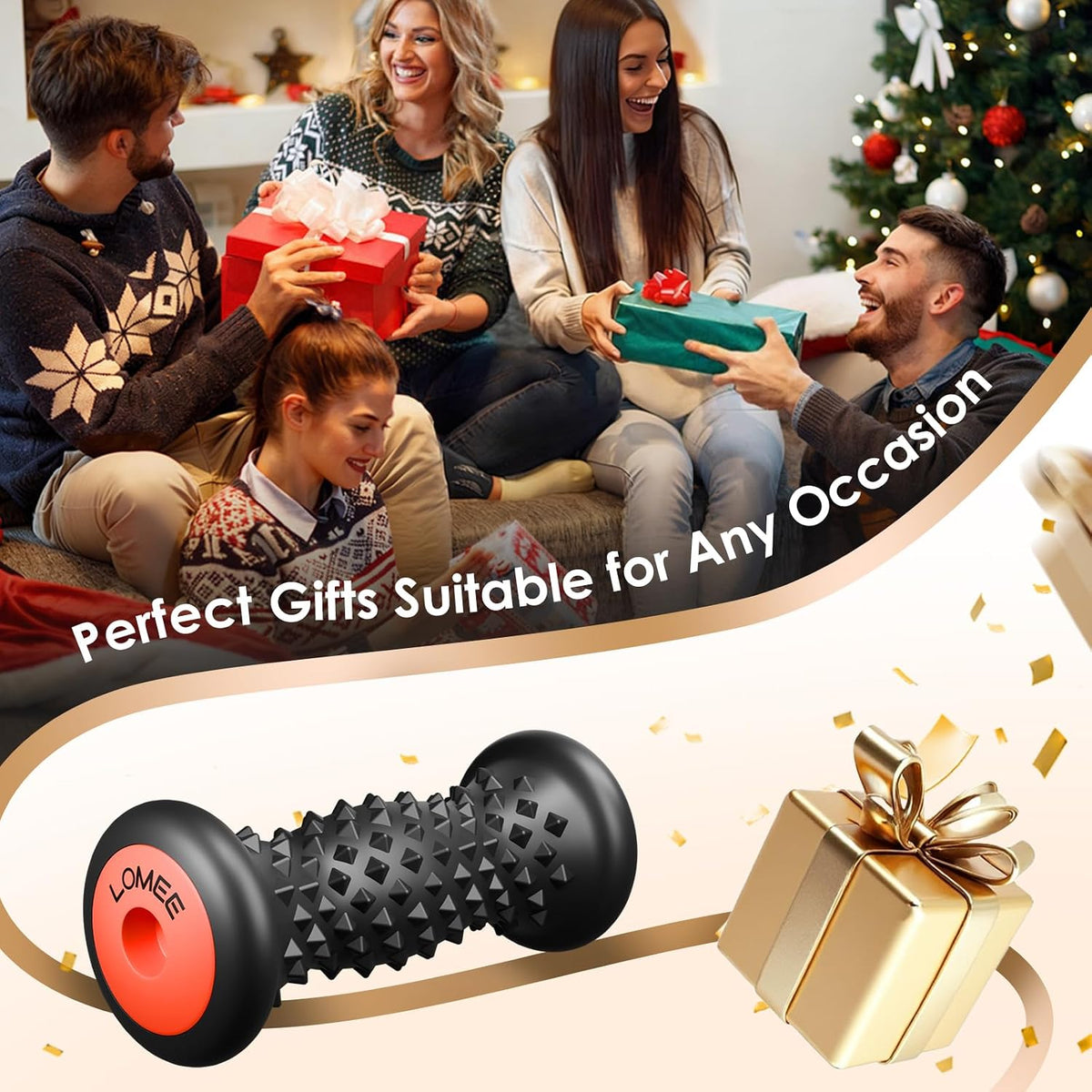 Foot Roller Massager for Plantar Fasciitis, Foot Arch and Heel Pain Relief