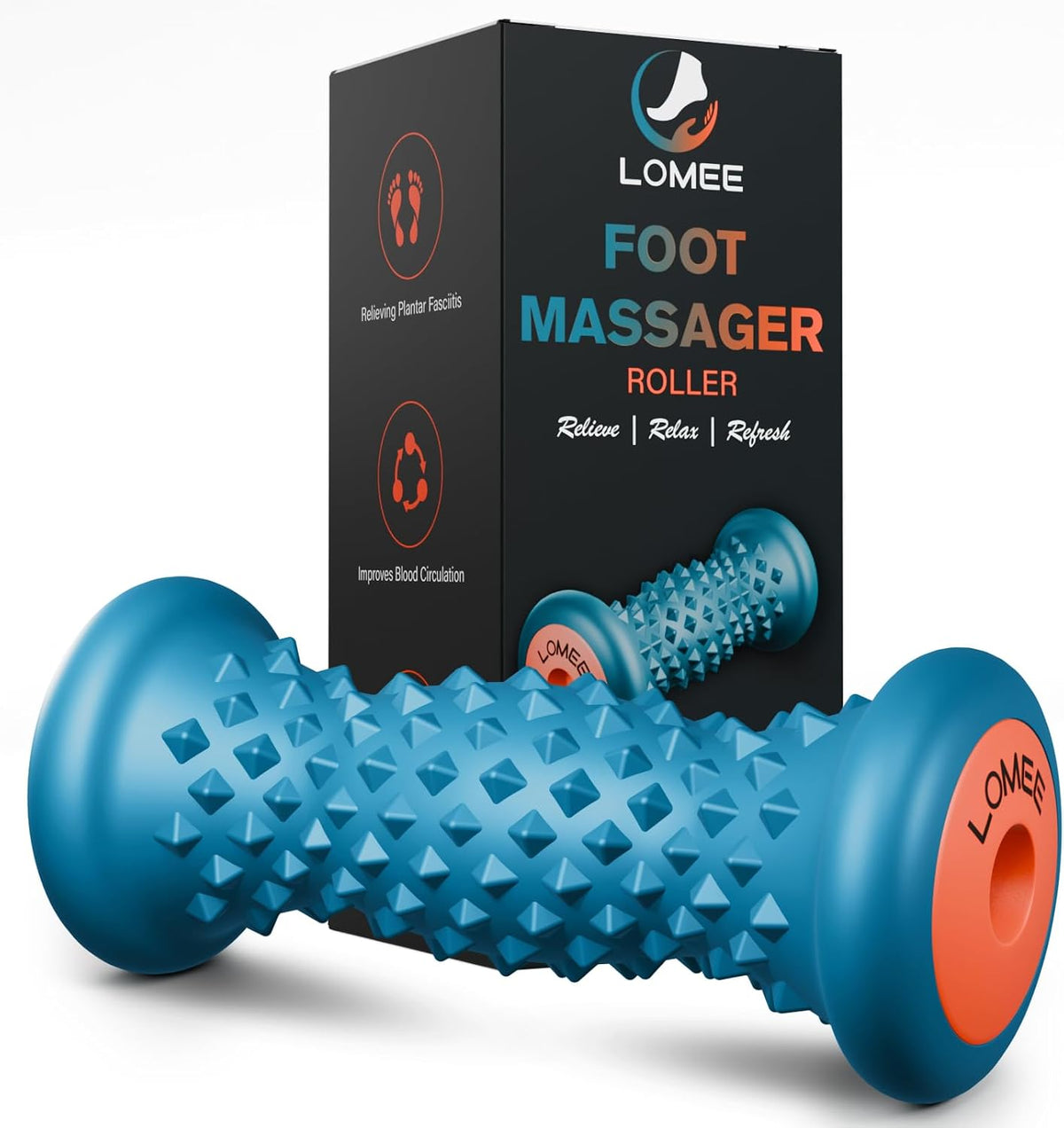 Foot Roller Massager for Plantar Fasciitis, Foot Arch and Heel Pain Relief