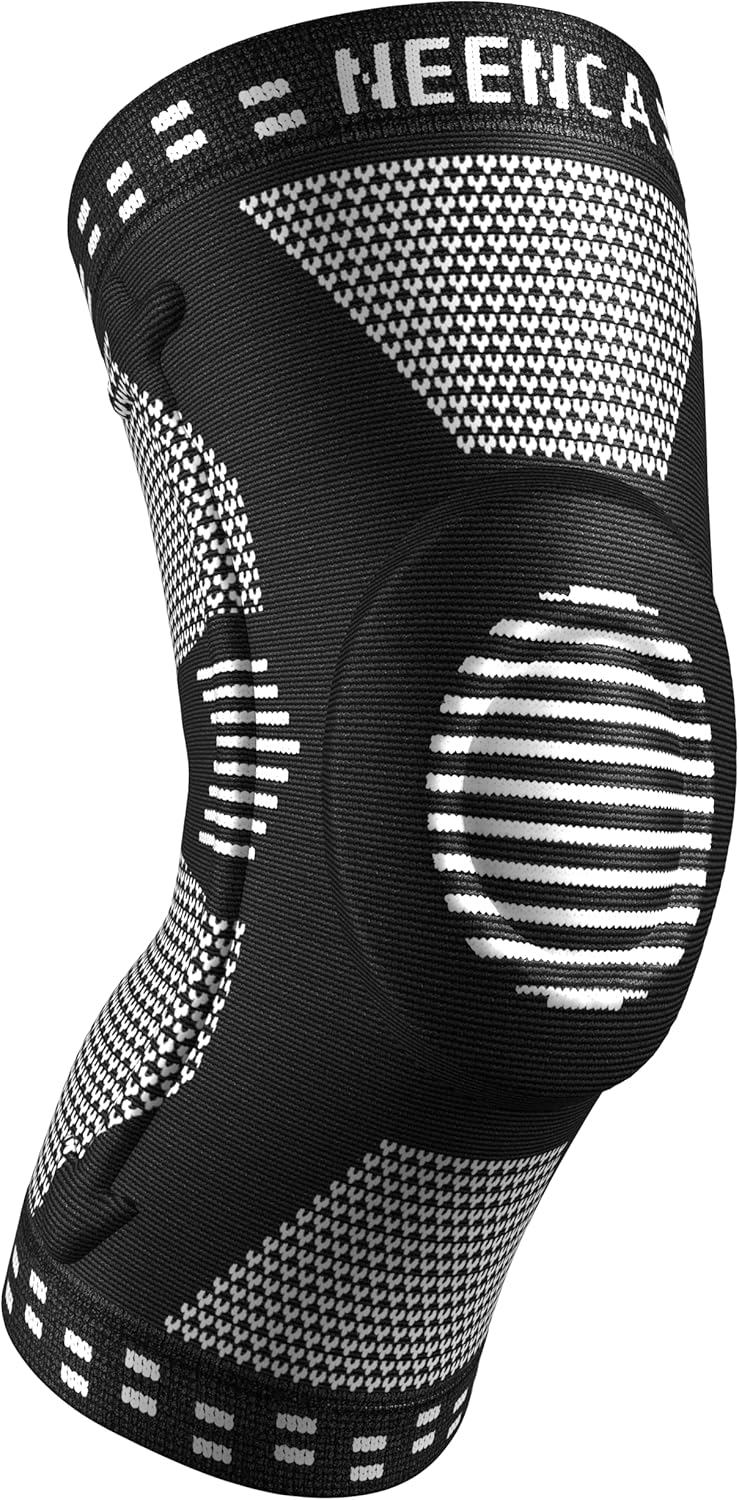 Professional Knee Brace, Medical Knee Support for Women & Men Relief | Patented Patella Gel Pad & Side Stabilizers, Compression Sleeve for Knee Pain, Swelling, ACL, PCL, Arthritis, Sports, Workout