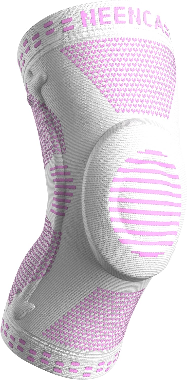 Professional Knee Brace, Medical Knee Support for Women & Men Relief | Patented Patella Gel Pad & Side Stabilizers, Compression Sleeve for Knee Pain, Swelling, ACL, PCL, Arthritis, Sports, Workout