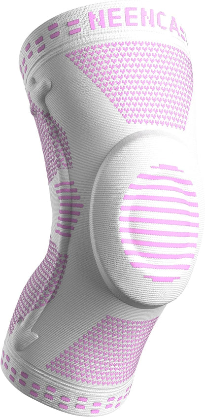Professional Knee Brace, Medical Knee Support for Women & Men Relief | Patented Patella Gel Pad & Side Stabilizers, Compression Sleeve for Knee Pain, Swelling, ACL, PCL, Arthritis, Sports, Workout