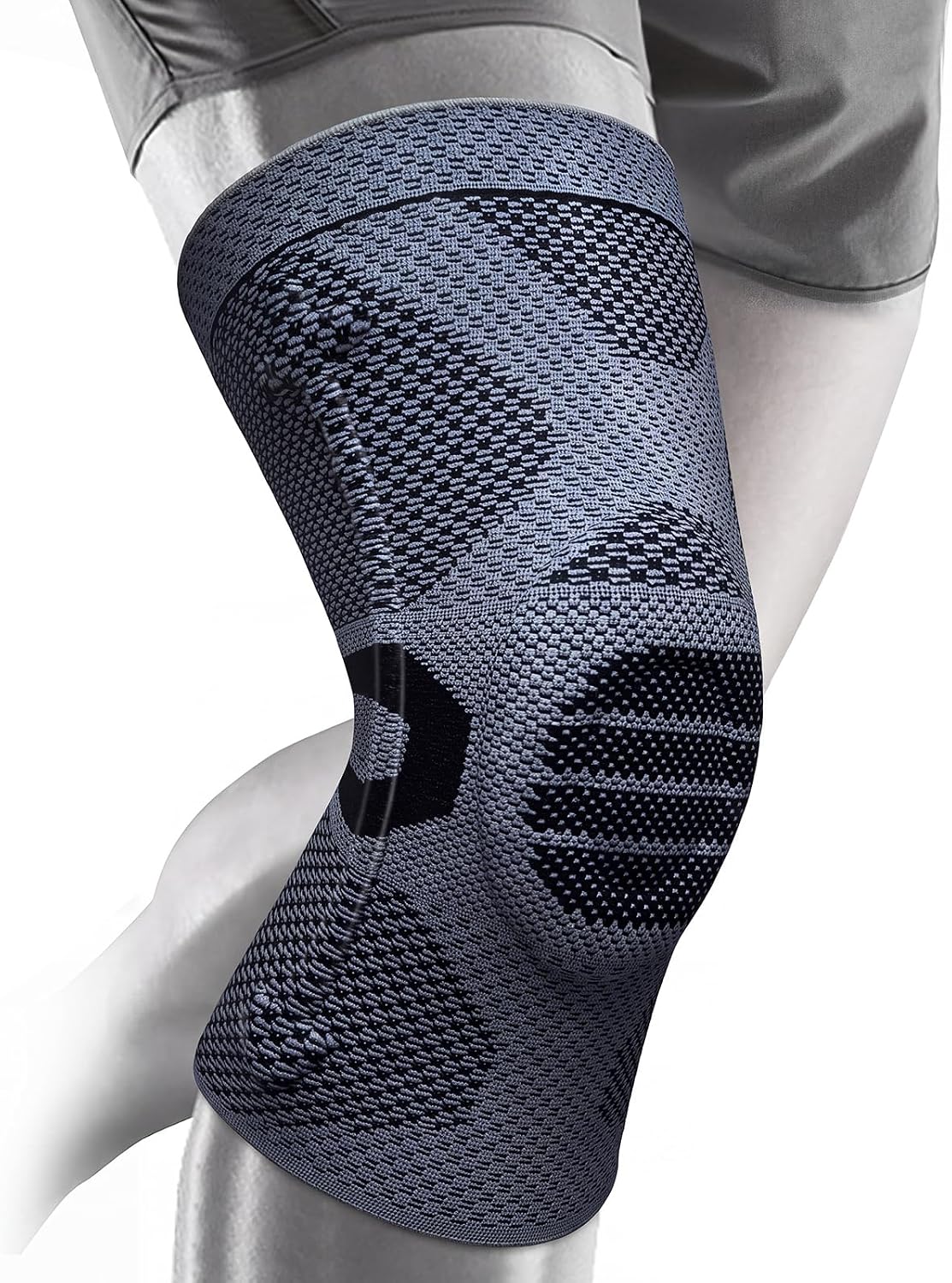Professional Knee Brace, Medical Knee Support for Women & Men Relief | Patented Patella Gel Pad & Side Stabilizers, Compression Sleeve for Knee Pain, Swelling, ACL, PCL, Arthritis, Sports, Workout