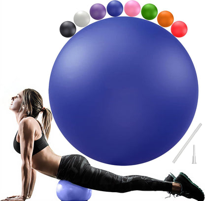 Soft Pilates Yoga Ball, Small Exercise Ball, Mini Rubber Workout Equipment