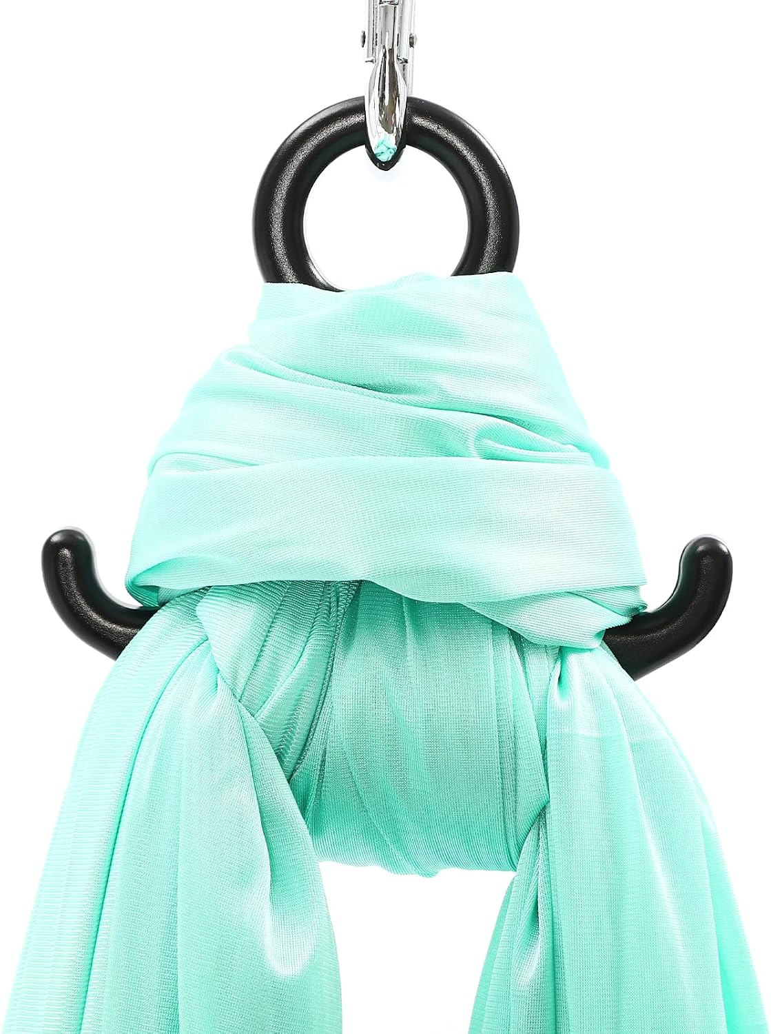 Aerial Silks Equipment, Stretch Aerial Silk Starter Kit for Aerial Acrobatic Dance, Aerial Yoga Hammock
