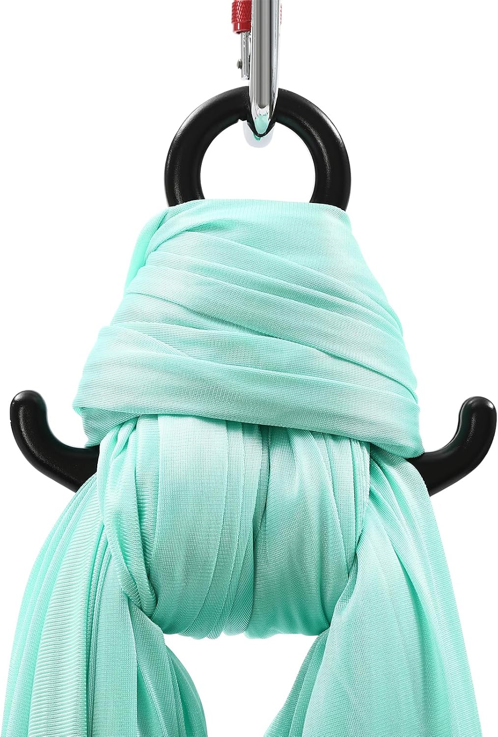 Aerial Silks Equipment, Stretch Aerial Silk Starter Kit for Aerial Acrobatic Dance, Aerial Yoga Hammock