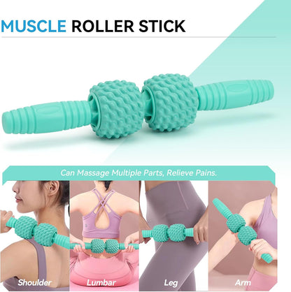 5 in 1 Foam Roller Set, High Density Patented Exercise Roller