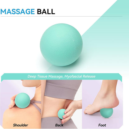 5 in 1 Foam Roller Set, High Density Patented Exercise Roller