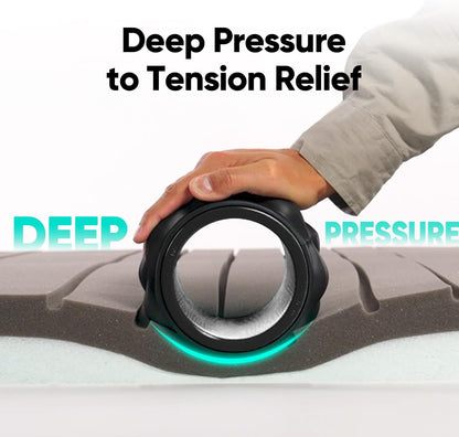 Back Roller, Back Wheel Foam Roller - Targeted Muscle Roller for Deep Tissue Massage, Back Stretcher