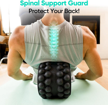 Back Roller, Back Wheel Foam Roller - Targeted Muscle Roller for Deep Tissue Massage, Back Stretcher