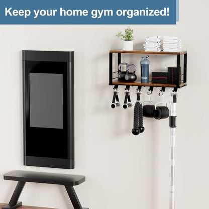 2 Tier Floating Shelf Compatible with Tonal Accessories Wall Mount
