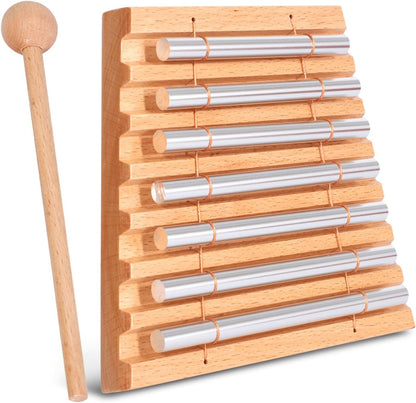 7 Tone Hand Chime Instrument for Meditation Sound Healing Classroom