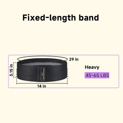Resistance Bands, Fabric Workout Bands for Women & Men, Cloth Booty Resistance Loop Bands, Thick Squat Bands for Home Fitness, Gym, Yoga, Pilates for Butt Legs Thigh Hip Glute