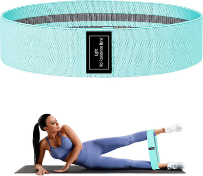 Resistance Bands, Fabric Workout Bands for Women & Men, Cloth Booty Resistance Loop Bands, Thick Squat Bands for Home Fitness, Gym, Yoga, Pilates for Butt Legs Thigh Hip Glute
